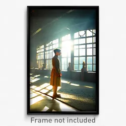 Pixel Art Poster - Gorgeous Domain (8 Bit Psychedelic Trippy Video Game Print)