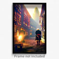 Pixel Art Poster - Elderly Furth (8 Bit Psychedelic Trippy Video Game Print)