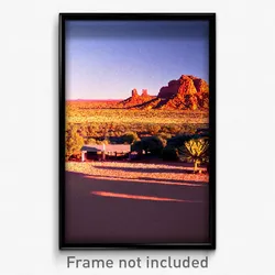 Pixel Art Poster - Well Made Outback (8 Bit Psychedelic Trippy Video Game Print)