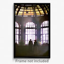 Pixel Art Poster - Beloved Rookery (8 Bit Psychedelic Trippy Video Game Print)