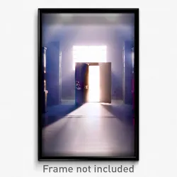 Pixel Art Poster - Secret Opening (8 Bit Psychedelic Trippy Video Game Print)