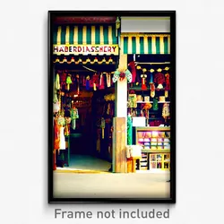 Pixel Art Poster - Bountiful Haberdashery (8 Bit Psychedelic Video Game Print)