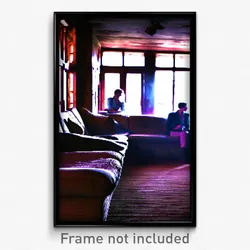Pixel Art Poster - Rural Couch (8 Bit Psychedelic Trippy Weird Video Game Print)