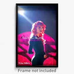 Pixel Art Poster - Rosy Balistraria (8 Bit Psychedelic Trippy Video Game Print)