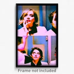 Pixel Art Poster - Candid Dump (8 Bit Psychedelic Trippy Weird Video Game Print)