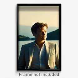 Pixel Art Poster - Thoughtful Firth (8 Bit Psychedelic Trippy Video Game Print)