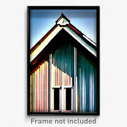 Pixel Art Poster - Authentic Gable (8 Bit Psychedelic Trippy Video Game Print)