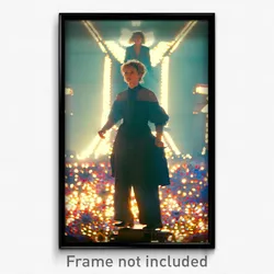 Pixel Art Poster - Unique Tableau (8 Bit Psychedelic Trippy Video Game Print)