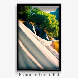 Pixel Art Poster - Remarkable Route (8 Bit Psychedelic Trippy Video Game Print)