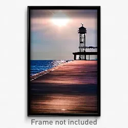 Pixel Art Poster - Major Pier (8 Bit Psychedelic Trippy Weird Video Game Print)