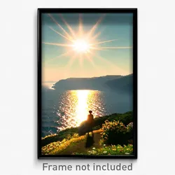 Pixel Art Poster - Sunny Firth (8 Bit Psychedelic Trippy Weird Video Game Print)