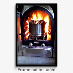 Pixel Art Poster - Novel Stove (8 Bit Psychedelic Trippy Weird Video Game Print)