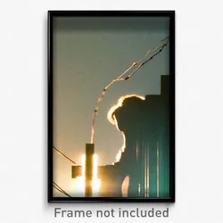 Pixel Art Poster - Immaculate Wire (8 Bit Psychedelic Trippy Video Game Print)