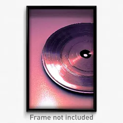 Pixel Art Poster - Shiny Vinyl (8 Bit Psychedelic Trippy Weird Video Game Print)