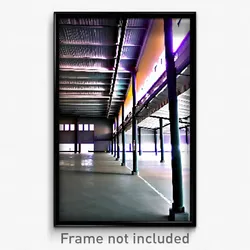 Pixel Art Poster - Immaculate Warehouse (8 Bit Psychedelic Video Game Print)