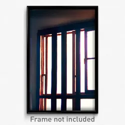 Pixel Art Poster - Different Window (8 Bit Psychedelic Trippy Video Game Print)