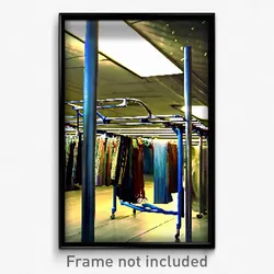 Pixel Art Poster - Unsightly Drying Rack (8 Bit Psychedelic Video Game Print)