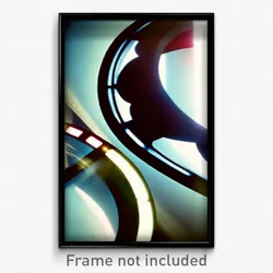 Pixel Art Poster - Authentic Neutron (8 Bit Psychedelic Trippy Video Game Print)