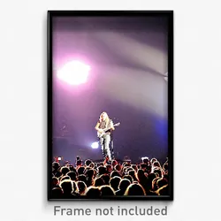 Pixel Art Poster - Great Concert (8 Bit Psychedelic Trippy Video Game Print)