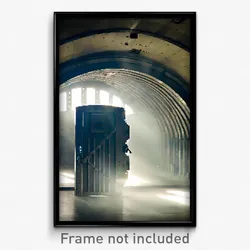 Pixel Art Poster - Valuable Vault (8 Bit Psychedelic Trippy Video Game Print)