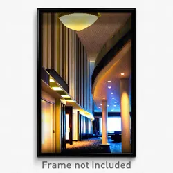 Pixel Art Poster - Thick Hotel (8 Bit Psychedelic Trippy Weird Video Game Print)