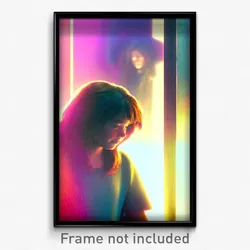 Pixel Art Poster - Beloved Rest (8 Bit Psychedelic Trippy Video Game Print)