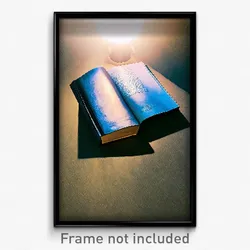 Pixel Art Poster - Unwelcoming Book (8 Bit Psychedelic Trippy Video Game Print)