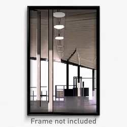 Pixel Art Poster - White Shelter (8 Bit Psychedelic Trippy Video Game Print)
