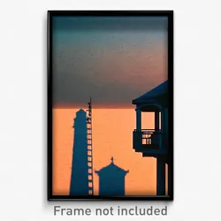 Pixel Art Poster - Shady Gulf (8 Bit Psychedelic Trippy Weird Video Game Print)