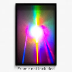 Pixel Art Poster - Colorful Spectacle (8 Bit Psychedelic Video Game Print)