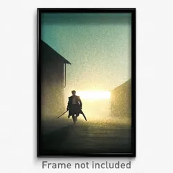 Pixel Art Poster - Menacing Heath (8 Bit Psychedelic Trippy Video Game Print)
