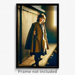 Pixel Art Poster - Treasured Trench (8 Bit Psychedelic Trippy Video Game Print)