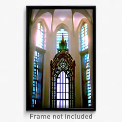 Pixel Art Poster - Elaborate Lancet (8 Bit Psychedelic Trippy Video Game Print)