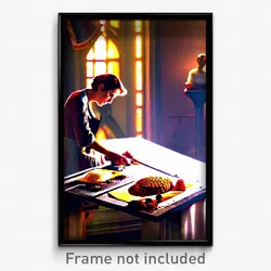 Pixel Art Poster - Stupendous Cobbler (8 Bit Psychedelic Video Game Print)