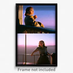 Pixel Art Poster - Unsightly Lookout (8 Bit Psychedelic Trippy Video Game Print)