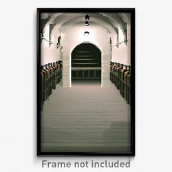 Pixel Art Poster - Flat Cellar (8 Bit Psychedelic Trippy Weird Video Game Print)