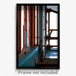 Pixel Art Poster - Rusty Corner (8 Bit Psychedelic Trippy Video Game Print)