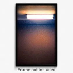 Pixel Art Poster - Brown Wall (8 Bit Psychedelic Trippy Weird Video Game Print)