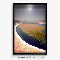 Pixel Art Poster - Dry Pool (8 Bit Psychedelic Trippy Weird Video Game Print)