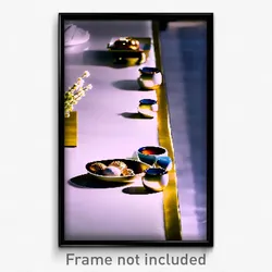 Pixel Art Poster - Superb Table (8 Bit Psychedelic Trippy Video Game Print)