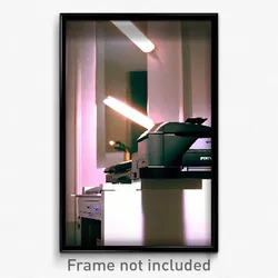 Pixel Art Poster - Esteemed Printer (8 Bit Psychedelic Trippy Video Game Print)