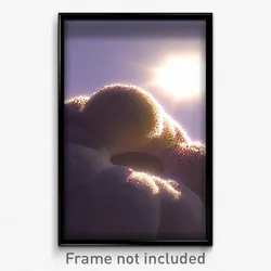 Pixel Art Poster - Bumpy Maw (8 Bit Psychedelic Trippy Weird Video Game Print)