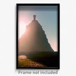 Pixel Art Poster - Outrageous Redoubt (8 Bit Psychedelic Video Game Print)