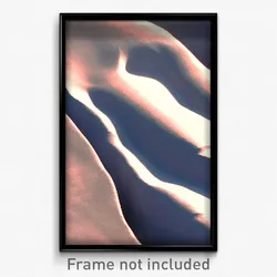Pixel Art Poster - Smooth Outcropping (8 Bit Psychedelic Video Game Print)