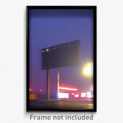 Pixel Art Poster - Unsightly Pass (8 Bit Psychedelic Trippy Video Game Print)