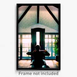 Pixel Art Poster - Noteworthy Retreat (8 Bit Psychedelic Video Game Print)