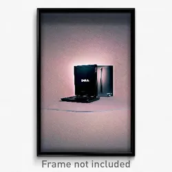 Pixel Art Poster - Hard To Find Dell (8 Bit Psychedelic Trippy Video Game Print)