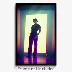 Pixel Art Poster - Subtle Tableau (8 Bit Psychedelic Trippy Video Game Print)
