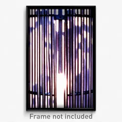 Pixel Art Poster - Uncommon Grate (8 Bit Psychedelic Trippy Video Game Print)