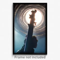 Pixel Art Poster - Stunning Expanse (8 Bit Psychedelic Trippy Video Game Print)